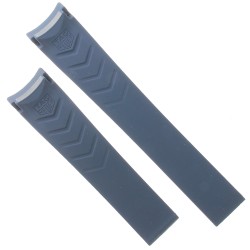 Tag Heuer Cinturino Caucciù FT6150 Blu misure 21/18 mm  per Aquaracer 2