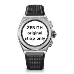 Zenith Cinturino 27.00.2322.782 Caucciù Nero 23/22 mm 2