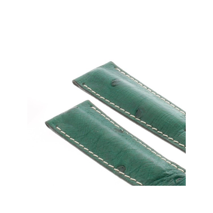 Zenith Cinturino Struzzo Verde  20/16 mm