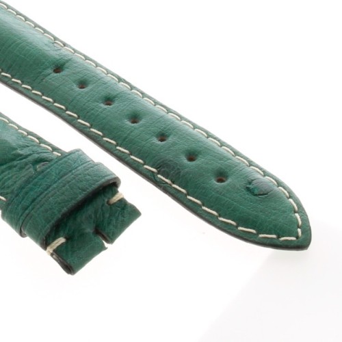 Zenith Cinturino Struzzo Verde  20/16 mm