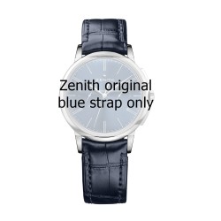 Zenith Cinturino C498 Alligatore Marrone opaco 20/16 mm