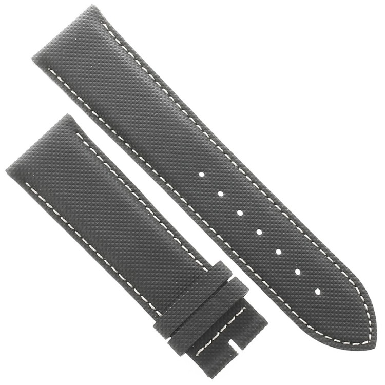 Longines Cinturino L682150802 Sintetico Nero 22/20 mm per Heritage Legend Diver