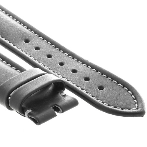 Zenith Cinturino 27.00.2218.774  Pelle nera con interno in Caucciù   22/18 mm per Cairelli