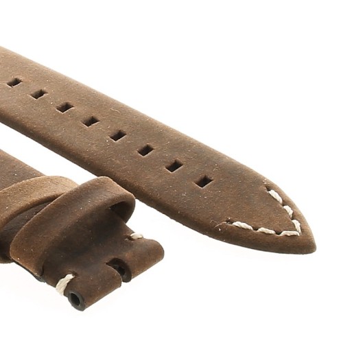 Zenith Cinturino 27.00.2218.801  Pelle nubuck oily con interno in Caucciù 22/18 mm per Cairelli
