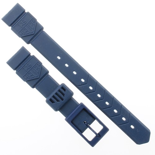 Tag Heuer Cinturino Formula 1 prima edizione 1985 (Ladies) in plastica Blue - blue plastic strap  BS0479