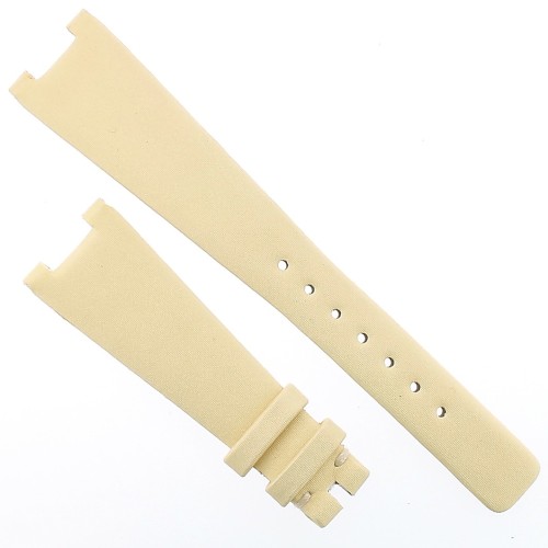 OMEGA Cinturino O98000027 finitura raso giallo per Constellation Quadra Quartz 1631.77.60 e simili.