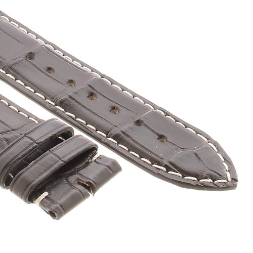 Longines Cinturino Alligatore L682120161 Marrone Opaco 22/20 mm