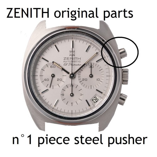 Zenith Plusante Accaio ZHPOLD016/2007 per ref 01.0210.415 cronografo acciaiomisure 6,2 x 4,0 mm