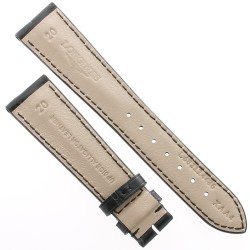 Longines Cinturino Alligatore L682114465 Nero Opaco 20-16 mm 2