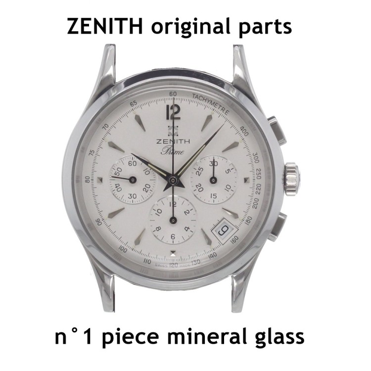 Zenith Vetro Minerale ZHG0038 per ref 01.0010.420 cronografo Prime
