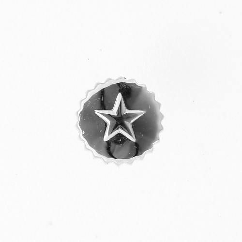 Zenith Corona con Stella in Acciaio misure 5,4 x 2,7 mm passo 80
