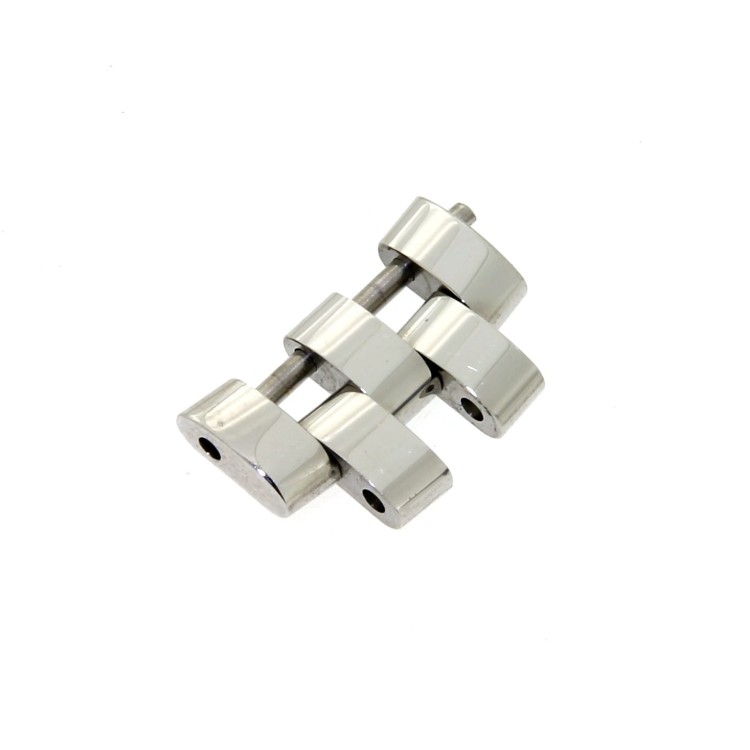 Longines maglia acciaio per Dolce Vita. 14 x 7 x 3 mm Per L5.155.4 e simili.