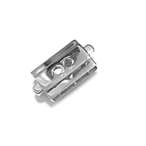 Chiusura Barretta Diamanti ct 0,081 F VS Oro 18 kt gr 4,70