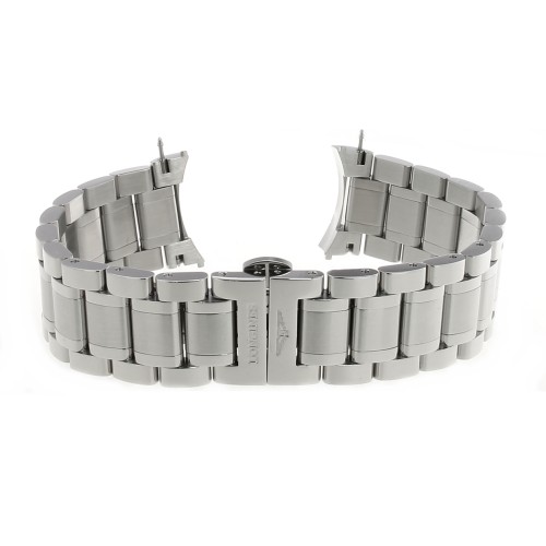 Longines bracciale in acciaio  L600114109 ansa 21 mm per cronografo  Master collection
