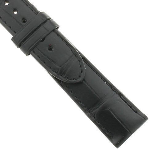 Montblanc Cinturino Alligatore Nero 117675 Star Legacy misure 19/17 mm