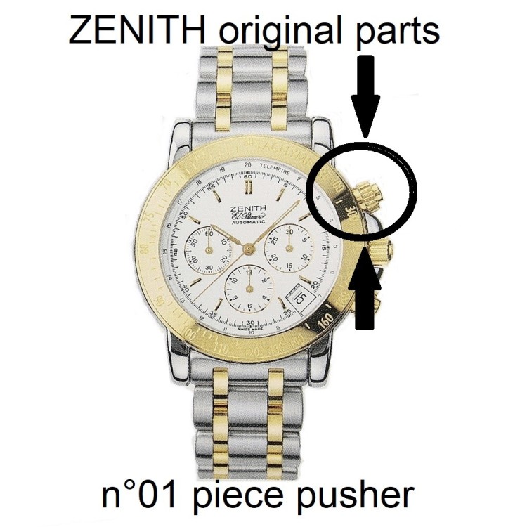 Zenith Pulsante Acciaio PVD oro giallo El Primero Rainbow cronografo