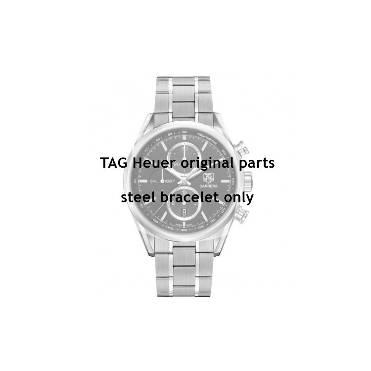 Tag Heuer Bracciale BA0720 acciaio per Carrera cronografo calibro 1887 CAR2110
