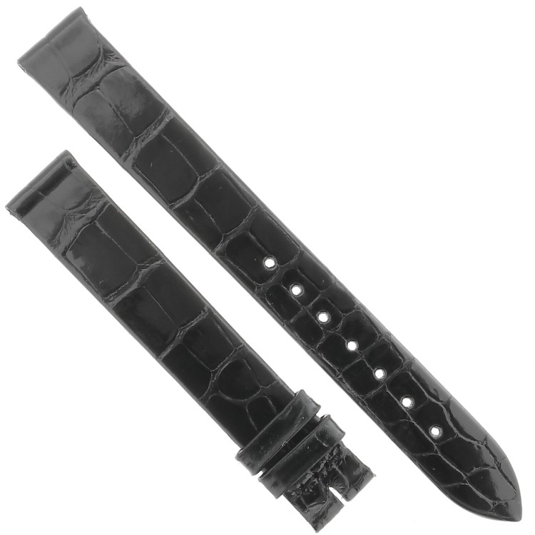 Longines Cinturino Alligatore L682111475 Nero Lucido 13/12 mm La Grande Classique