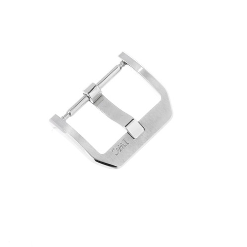 IWC Fibbia ardiglione IWA15359 acciaio satinato 18 mm per Aquatimer 3719 3548 ed altri