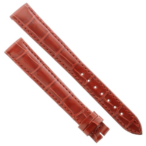 Longines Cinturino Alligatore taglia XL L68214545 Rosso Lucido 15/12 mm