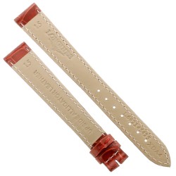 Longines Cinturino Alligatore taglia XL L68214545 Rosso Lucido 15/12 mm 2
