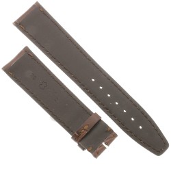 Cinturino IWC Portoghese Aftermarket Compatibile Alligatore Marrone Opaco 20/18 mm 2