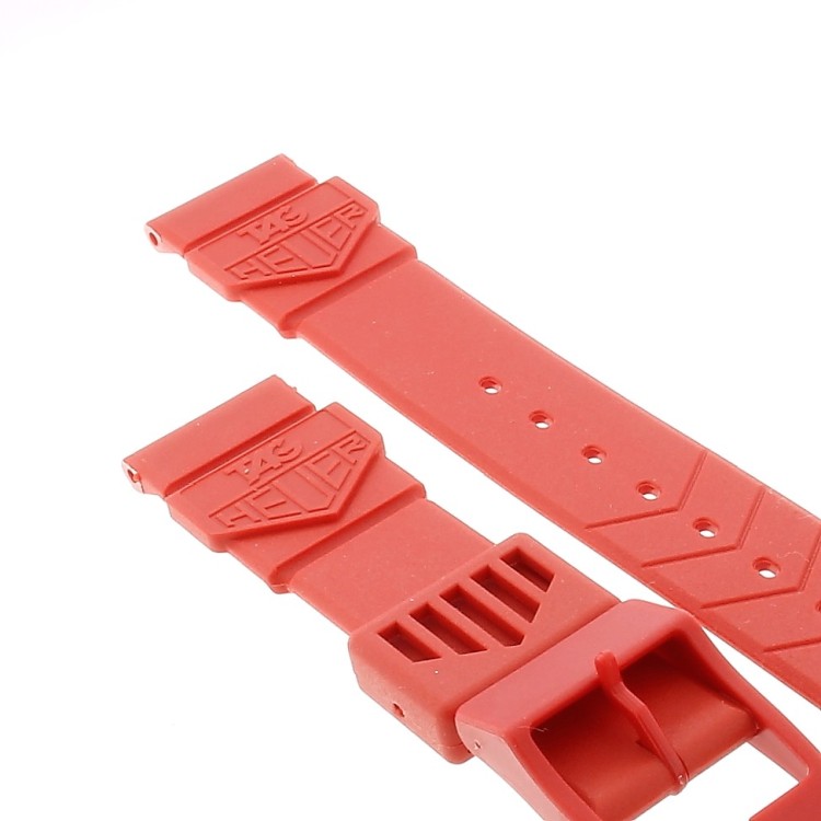 Tag Heuer Cinturino Formula 1 plastica Rosso -  red plastic strap BS0085