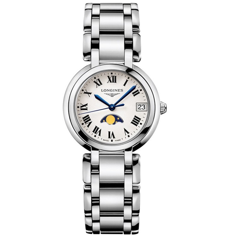 LONGINES PRIMA LUNA L8.115.4.71.6 Fasi Lunari Quarzo 30,5 mm.