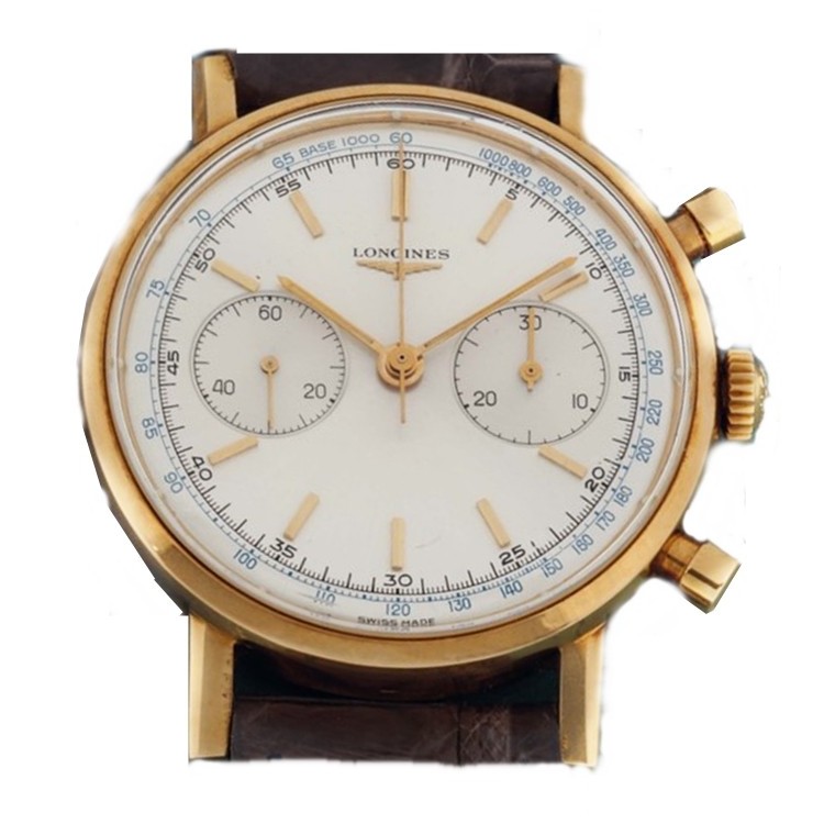 Longines Vetro 7415 rotondo con bague gialla