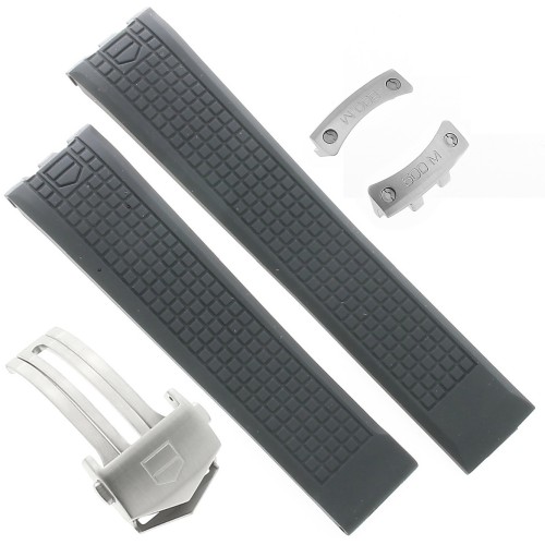 Tag Heuer Cinturino Caucciù FT6015 FDA2 21/18 mm Aquaracer 500 43 mm