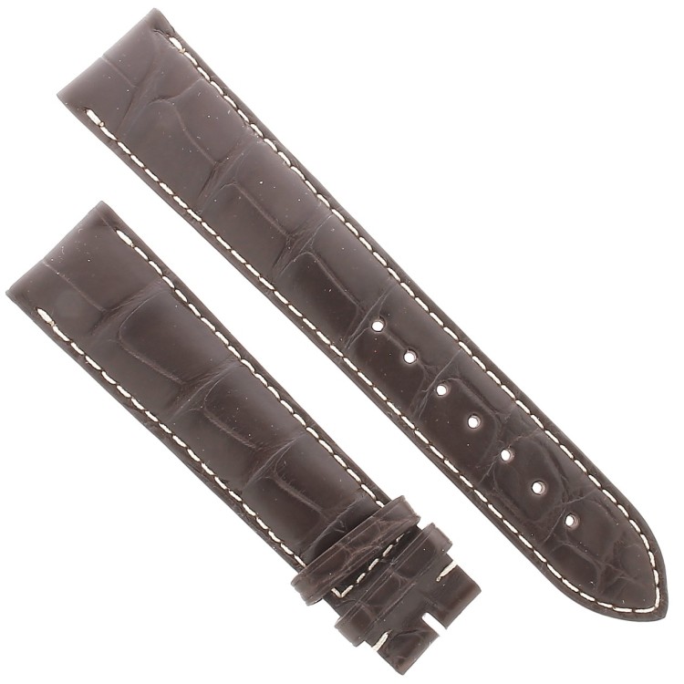 Longines Cinturino Alligatore L682110300 Marrone XL Opaco 21/18 mm