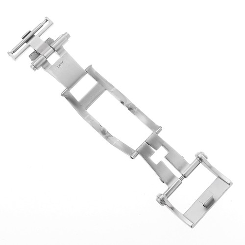 Montblanc Chiusura Deployante 117179 Acciaio satinato misura 20 mm