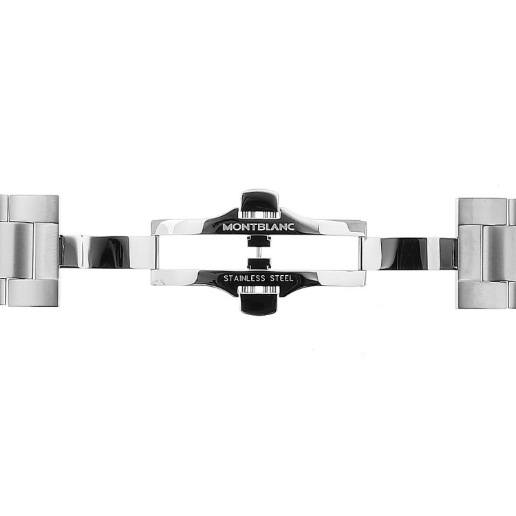 Montblanc Bracciale 117178 per Timewalker Manufacture Chronograph cassa da 43 mm  ansa 22 mm