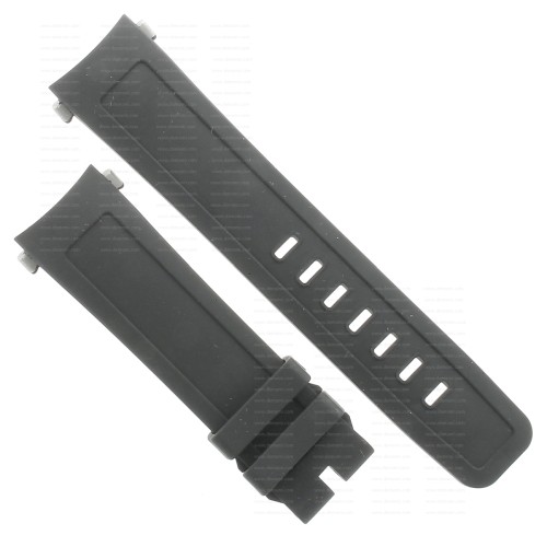 IWC Cinturino Caucciù colore nero per Aquatimer 3568 .