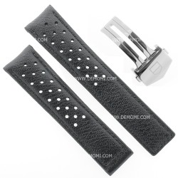 Tag Heuer Strap FC6357 Black 20/18 mm measures for FDA Carrera