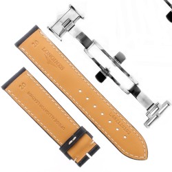 Longines Cinturino Alligatore L682120102 FDA Nero Opaco 20/18 mm 2