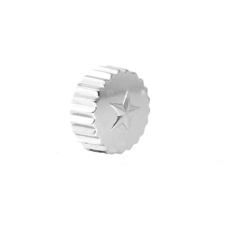 Zenith Corona Accaio per ref 01.0240.410 e 02.0240.410 cronografo chronomaster 40 mm Accaio periodo1997/2008