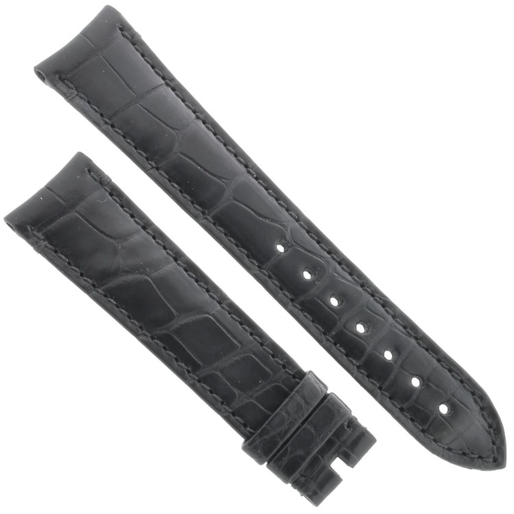 Zenith Cinturino 27.00.1916.714 B Alligatore Nero opaco 19/16 mm  per cronografo El Primero 38mm
