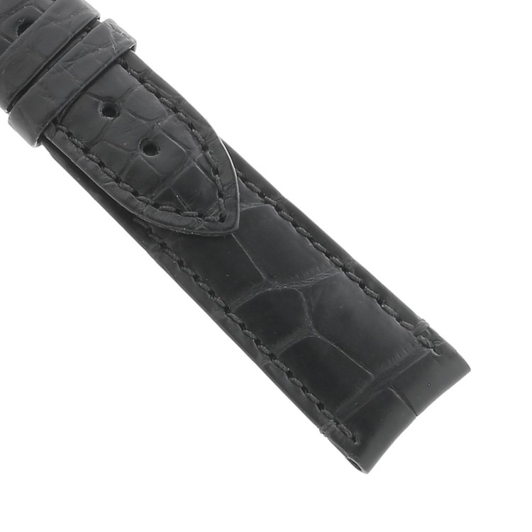 Zenith Cinturino 27.00.1916.714 B Alligatore Nero opaco 19/16 mm  per cronografo El Primero 38mm