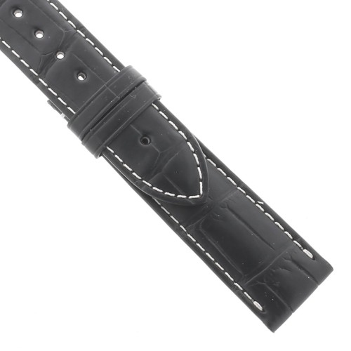 Longines Cinturino Alligatore L682120102 FA Nero Opaco 20-18 mm