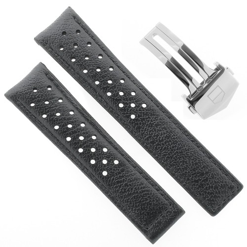 Tag Heuer Cinturino Carrera FC6357 FDA Pelle misure 20-18 mm