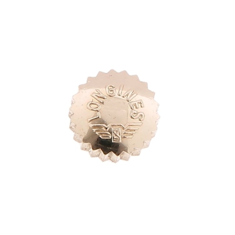 Longines Corona impermeabile Acciaio laminata rosata diametro 4,5 mm, altezza 2,3 mm, 