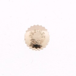 Longines Corona impermeabile Acciaio laminata rosata diametro 4,5 mm, altezza 2 mm,  passo 90