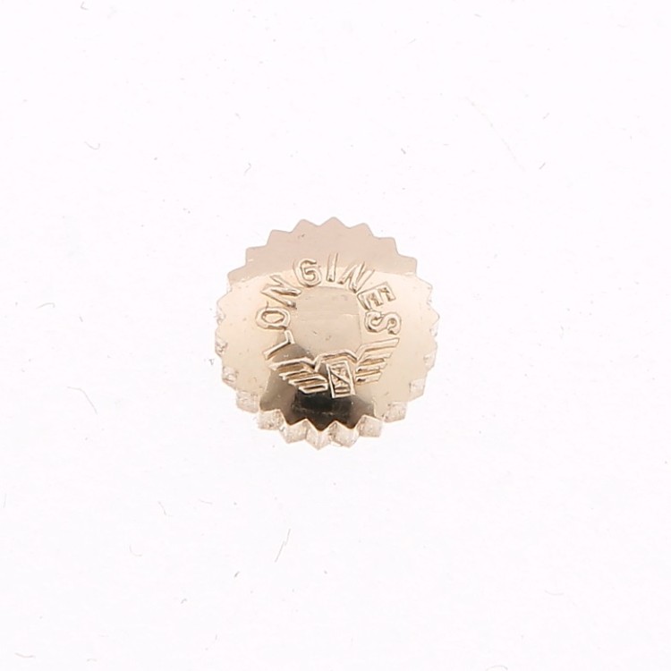 Longines Corona impermeabile Acciaio laminata rosata diametro 4,5 mm, altezza 2 mm,  passo 90