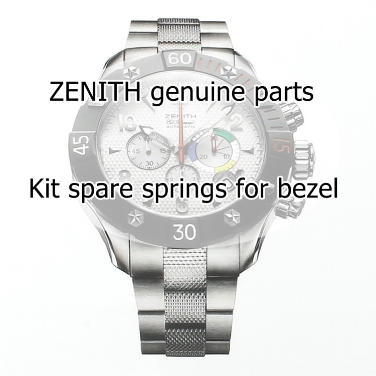 Zenith kit accessori lunetta per El Primero cronografo 03.0526.4021 e simili