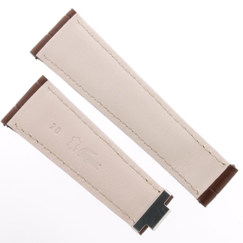 Cinturino Rolex Aftermarket Compatibile Alligatore Marrone opaco 20/16 mm B42B
