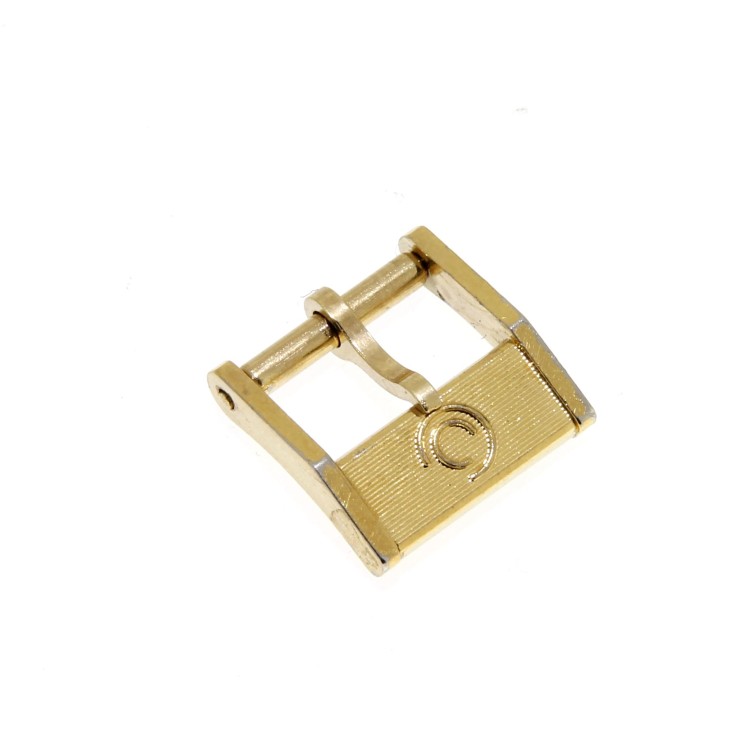 Certina Fibbia Vintage ardiglione placcato oro 10 mm
