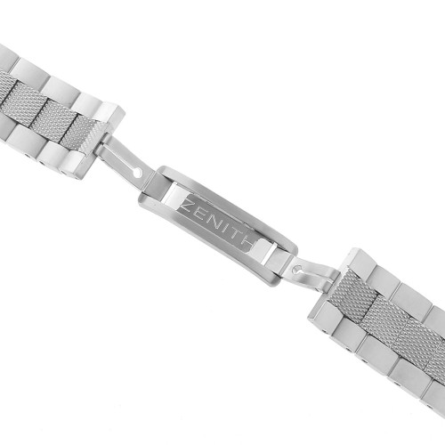 Zenith Bracciale in acciaio per El Primero Defy 03.0526.400 e simili