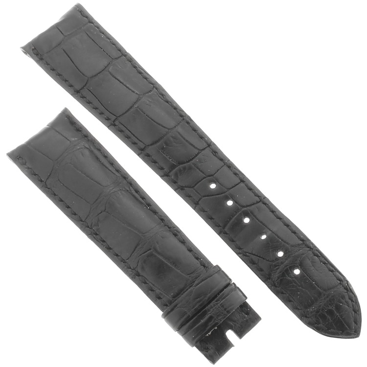 Girard Perregaux Cinturino 20/16 Alligatore colore Nero opaco. Minimi segni. Utilizzato per vetrina.