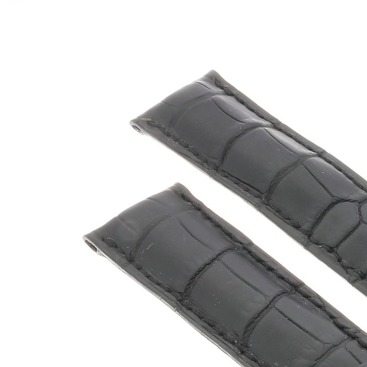 Girard Perregaux Cinturino 22/20 Alligatore colore Nero opaco. Minimi segni. Utilizzato per vetrina.